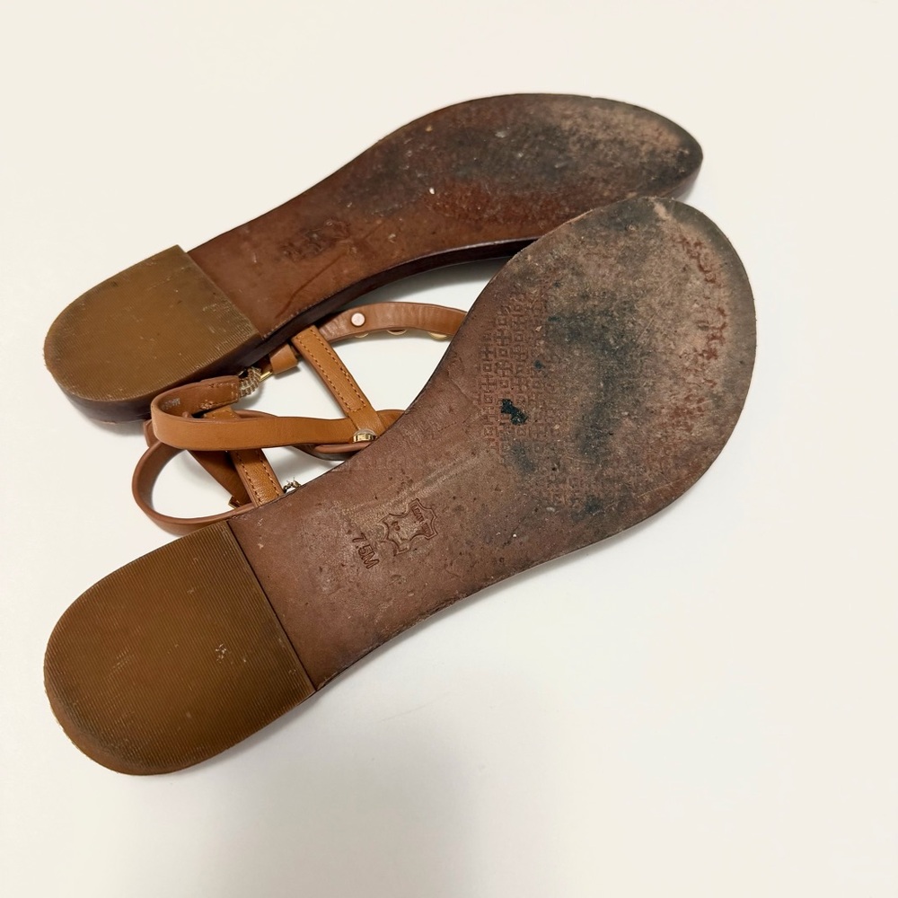 TORY BURCH Emmy Pearl Thong Sandals - Picture 7 of 8
